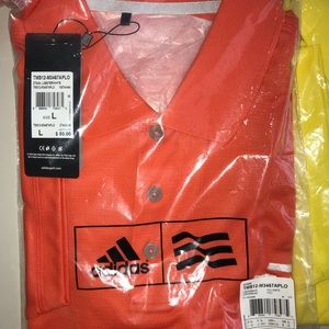 NWT Adidas golf/polo shirts